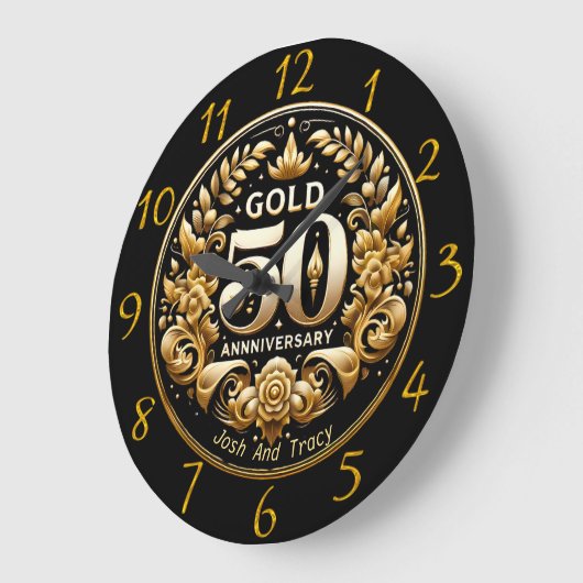 Milestone Gold 50e Jubileum Grote Klok (Hoek)