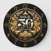 Milestone Gold 50e Jubileum Grote Klok (Voorkant)