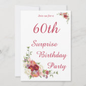 Milestone Pioen Bloemen Verjaardagsfeest Kaart (Voorkant)