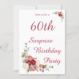 Milestone Pioen Bloemen Verjaardagsfeest Kaart