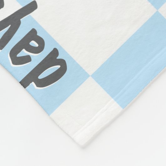 Milestone Snips and Snails Baby Fleece Deken (Hoek)