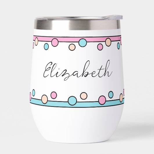 Milestone verjaardag 21ste naam turquoise roze (Links)