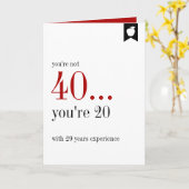 Milestone Verjaardag Ervaring Verjaardag Kaart (Gele Bloem)