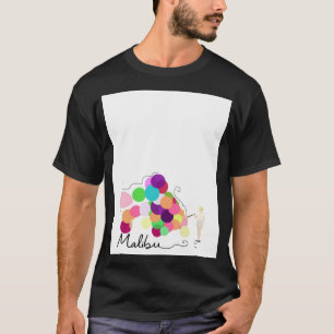Miley Cyrus . Malibu Graphic T-Shirt