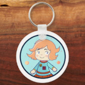 Miley in Space Sleutelhanger (Voorkant)