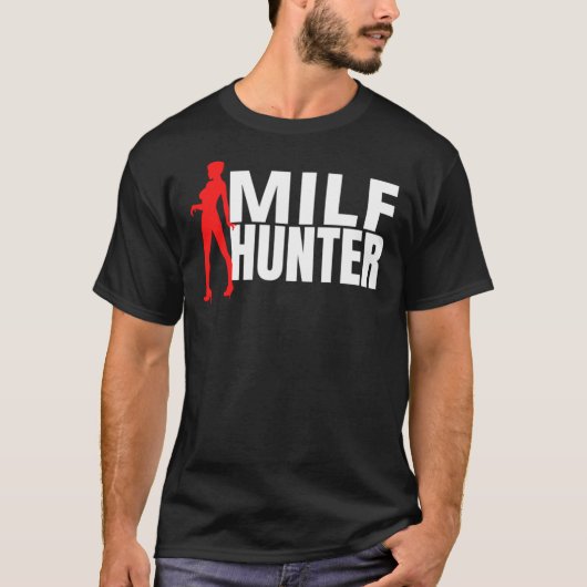Milf hunter houdt van hete moeders Classic T-Shirt (Voorkant)