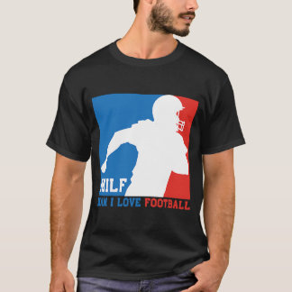 MILF Man I Love Football American T-shirt