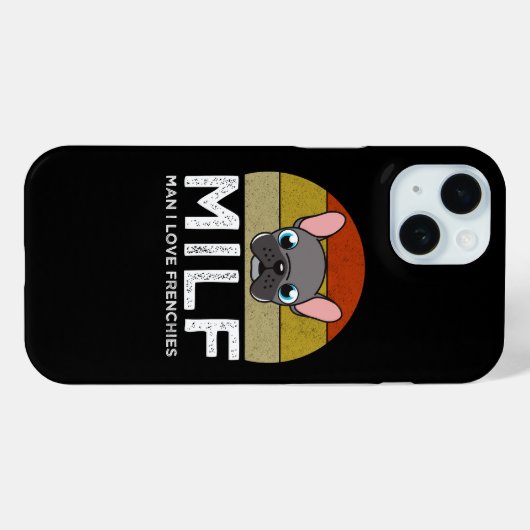 MILF - Man I Love Frenchies Case-Mate iPhone Case (Achterkant (horizontaal))