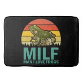 MILF Man I Love Frogs Bath Mat (Voorkant)