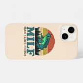 MILF Man I Love Frogs Funny Amphibian Frog Lovers iPhone Hoesje (Achterkant horizontaal)