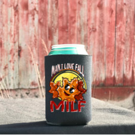 Milf, Man I Love Herfst, Herfst Schattige Kawaii L Seltzer Blikjeskoeler