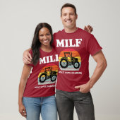 MILF Man Ik hou van Farming Funny Boerderij Eigena T-shirt (Unisex)