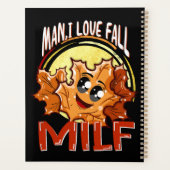 Milf, Man Ik hou van Herfst, Sinaasappel Gezellige Planner (Achterkant)