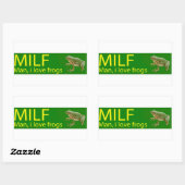 MILF Man, ik hou van kikkers Stickers Beste cadeau (Vel)