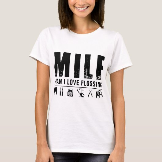 milf man Ik hou van zuster T-shirt (Voorkant)