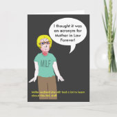 MILF - Moeder in Wet voor altijd Kaart (Voorkant)