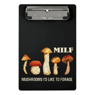 Milf paddenstoelen die ik graag zou willen foerage mini klembord