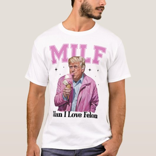 Milf Trump T-shirt (Voorkant)