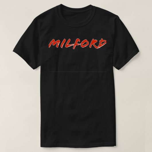 Milford 4 t-shirt (Design voorkant)