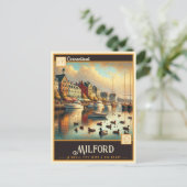 Milford, Connecticut | BRIEFKAART (Staand voorkant)