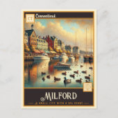Milford, Connecticut | BRIEFKAART (Voorkant)