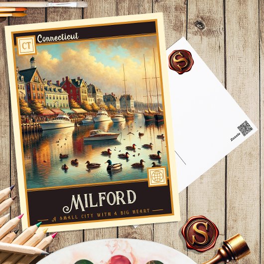 Milford, Connecticut | BRIEFKAART