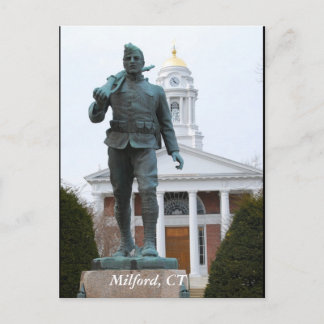Milford, CT-Briefkaart Briefkaart