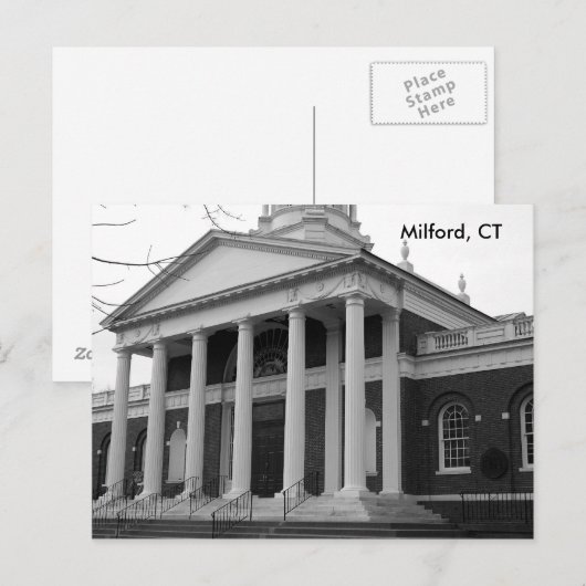 Milford, CT-Briefkaart Briefkaart (Voorkant / Achterkant)