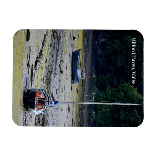 Milford Haven Wales Low Tide Magneet (Horizontaal)