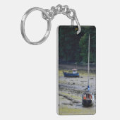 Milford Haven Wales Low Tide Sleutelhanger (Voorkant Links)