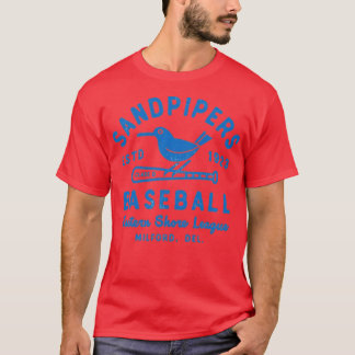 Milford Sandpipers - Delaware - Defunct Ba T-shirt