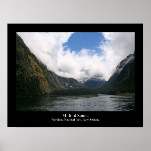 Milford Sound 6 Poster (Voorkant)