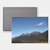 Milford Sound Camping @ New Zealand Shots Magnet (Voorkant / Achterkant)