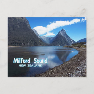 Milford Sound, Nieuw-Zeeland Briefkaart
