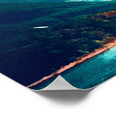 Milford Sound Nieuw-Zeeland Poster (Hoek)