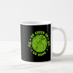 Milieu Aarddag Ga Groen Of Ga Gome 1 T-shirt Koffiemok