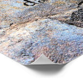 Milieu citaat over de aarde poster (Hoek)