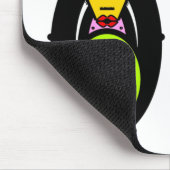 Milieu en aap mascot v1 muismat (Hoek)