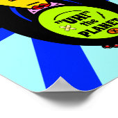 Milieu en aap mascot v1 poster (Hoek)