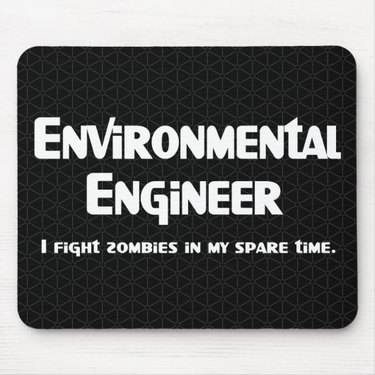 Milieu Engineer Zombie Fighter Muismat (Voorkant)