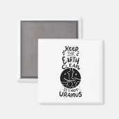 Milieu - Het is niet Uranus Magneet (Voorkant / Achterkant)