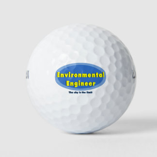 Milieu-ingenieur Blauw Ovaal Golfballen