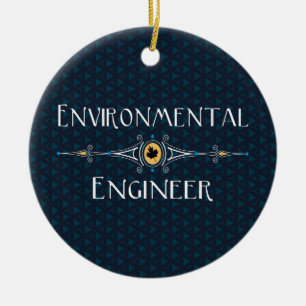 Milieu-ingenieur decoratieve lijn keramisch ornament