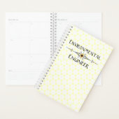 Milieu-ingenieur decoratieve lijn planner (Display)