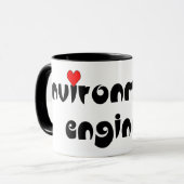 Milieu-ingenieur met hart mok (Voorkant links)
