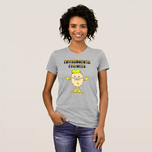 Milieu-ingenieur T-shirt (Voorkant volledig)