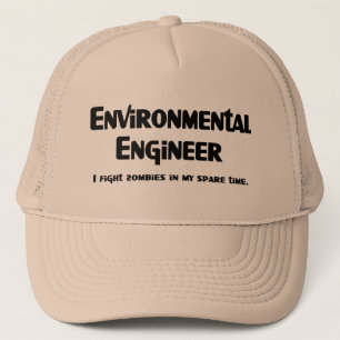 Milieu-ingenieur Zombiebestrijder Trucker Pet