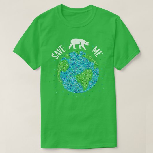 Milieu Klimaat Aarde Klimaat T-shirt (Design voorkant)