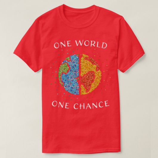 Milieu Klimaat Aarde Klimaatverandering T-shirt (Design voorkant)
