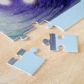 Milieu land en zee kunst legpuzzel (Zijkant)
